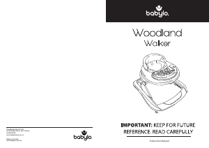 Handleiding Babylo Woodland Loopwagen