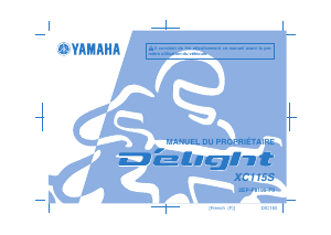 Mode d’emploi Yamaha DElight (2014) Scooter