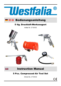 Bedienungsanleitung Westfalia 37 69 62 Farbspritz