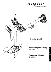 Manual Torqeedo Ultralight 403 Outboard Motor