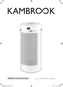 Bruksanvisning Kambrook KCE460 Värmefläkt