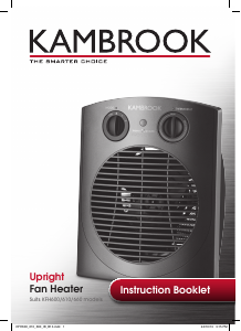 Handleiding Kambrook KFH600 Kachel