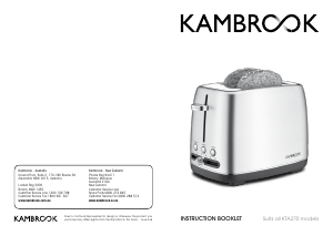 Manual Kambrook KTA270BSS Toaster