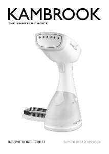 Manual Kambrook KSS120GRN Garment Steamer