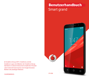 Bedienungsanleitung Vodafone VF-696 Smart Grand Handy