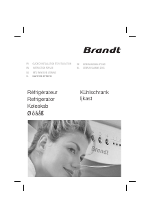 Manual Brandt TL13700 Refrigerator