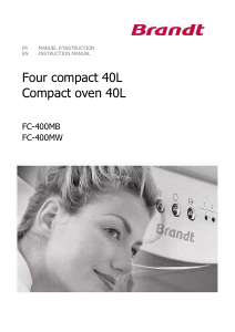 Mode d’emploi Brandt FC-400MB Four