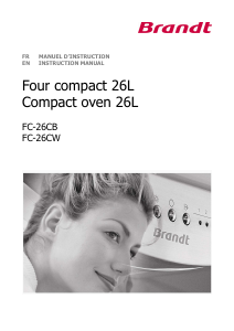 Manual Brandt FC-26CB Oven