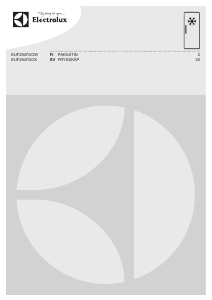 Bruksanvisning Electrolux EUF2947GOX Frys