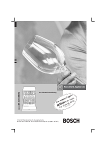 Bedienungsanleitung Bosch SGU46A52 Geschirrspüler