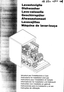 Mode d’emploi Smeg STE971 Lave-vaisselle