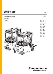 Manual Jungheinrich EFG 216 Forklift Truck