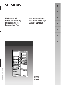 Manual de uso Siemens KI28V440FF Refrigerador