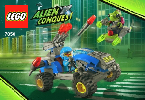Manual de uso Lego set 7050 Alien Conquest Vehículo explorador