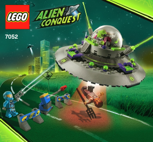 Bedienungsanleitung Lego set 7052 Alien Conquest UFO-Entführung