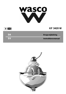 Brugsanvisning Wasco KF 3420 W Køle-fryseskab