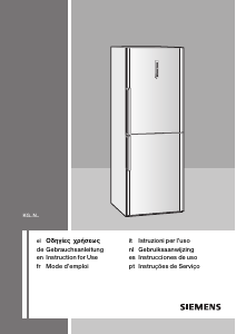 Manual Siemens KG49NH90 Frigorífico combinado