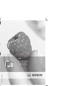 Bedienungsanleitung Bosch KTR18420CH Kühlschrank