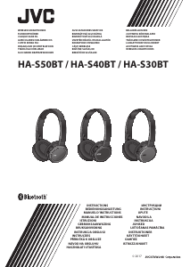 Priručnik JVC HA-S50BT Slušalica