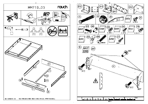 Manual de uso Rauch Edina Estructura de cama