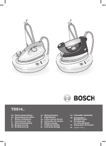 Manual Bosch TDS1445GB Fier de călcat
