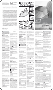 Handleiding Bosch TDS1014 Strijkijzer