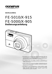 Bedienungsanleitung Olympus FE-5000 Digitalkamera