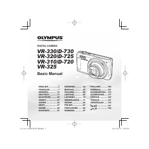 Manual Olympus VR-325 Cameră digitală