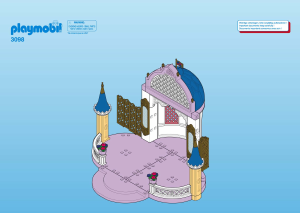 Bedienungsanleitung Playmobil set 3098 Fairy Tales Adventure Set Fairy Tale Palace