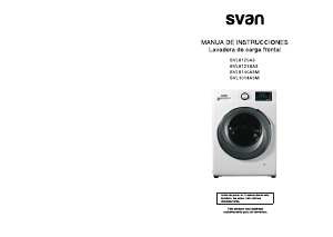 Manual Svan SVL8121SA3 Máquina de lavar roupa