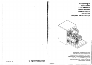 Mode d’emploi Smeg DDW115 Lave-vaisselle