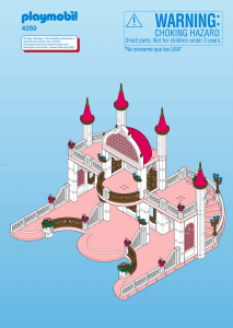 Mode d’emploi Playmobil set 4250 Fairy Tales Château de princesse