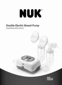 Handleiding NUK 40252521 Double Electric Borstkolf