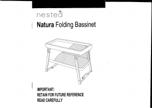 Handleiding Nested Natura Babybed