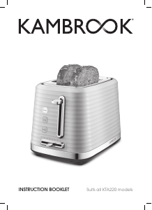 Manual Kambrook KTA220 GRY Toaster