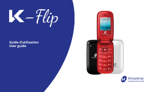 Handleiding Konrow K-Flip Mobiele telefoon