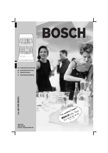 Handleiding Bosch SHI3315 Vaatwasser