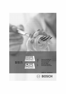 Manual Bosch NGT635TTR Hob