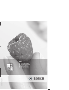 Instrukcja Bosch KIR24A20FF Lodówka