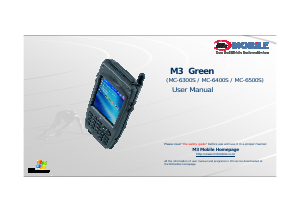 Handleiding M3 Mobile MC-6400S M3 Green Mobiele telefoon