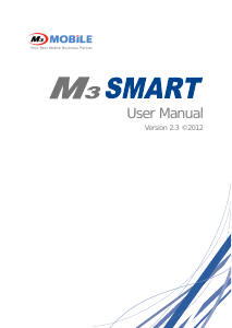 Bruksanvisning M3 Mobile Smart Mobiltelefon