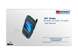 Bruksanvisning M3 Mobile MC-6300S M3 Green Mobiltelefon
