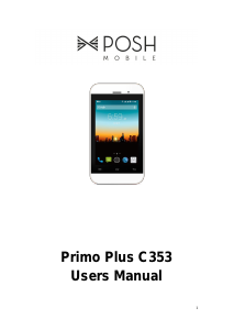Handleiding Posh C353 Primo Plus Mobiele telefoon