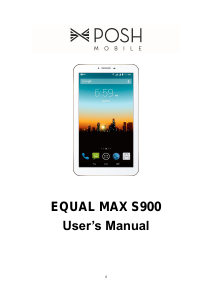 Handleiding Posh S900 Equal Max Mobiele telefoon