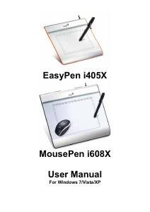Bruksanvisning Genius EasyPen i405X Ritplatta