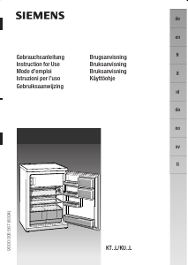 Brugsanvisning Siemens KT14L04 Køleskab