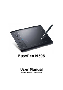Bruksanvisning Genius EasyPen M506 Ritplatta