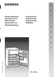Manual Siemens KT15L06CH Refrigerator