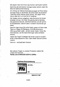Bedienungsanleitung Siemens HE37E54 Herd