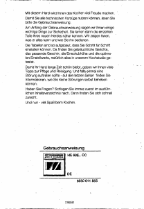 Bedienungsanleitung Siemens HE68E74CC Herd